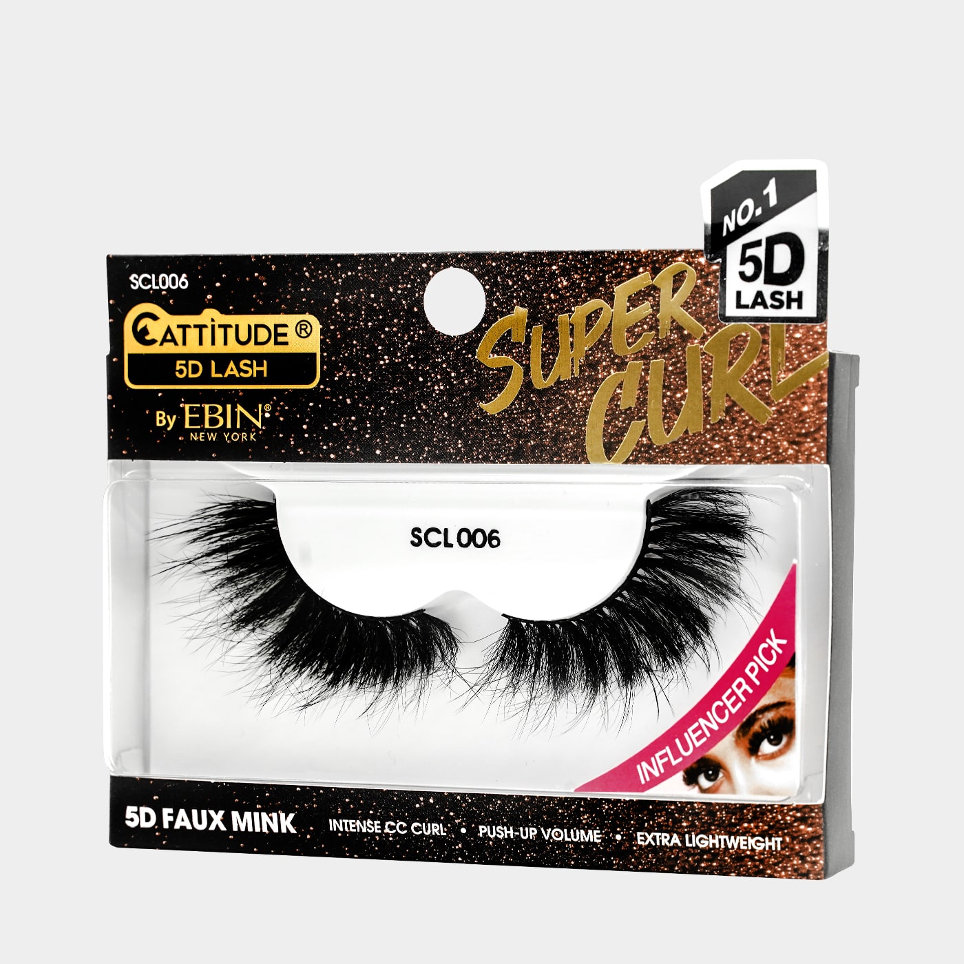 CATTITUDE 5D SUPER CURL LASHES - 6