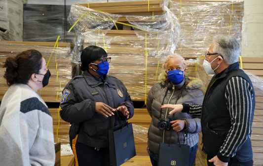 EBIN NEW YORK Donates 100K worth of Personal Protective Equipment (PPE) to the Bergen County Sheriff's Office Amid Pandemic
