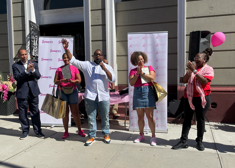 EBIN NEW YORK donates 10K worth of Products to Support the Breast Cancer Awareness in Brooklyn