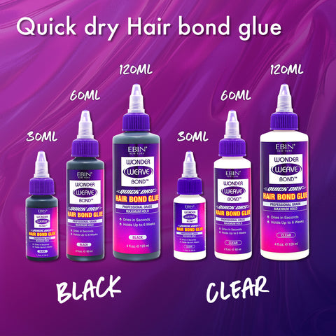 Wonder Weave Bond Hair Bond Glue (Black)