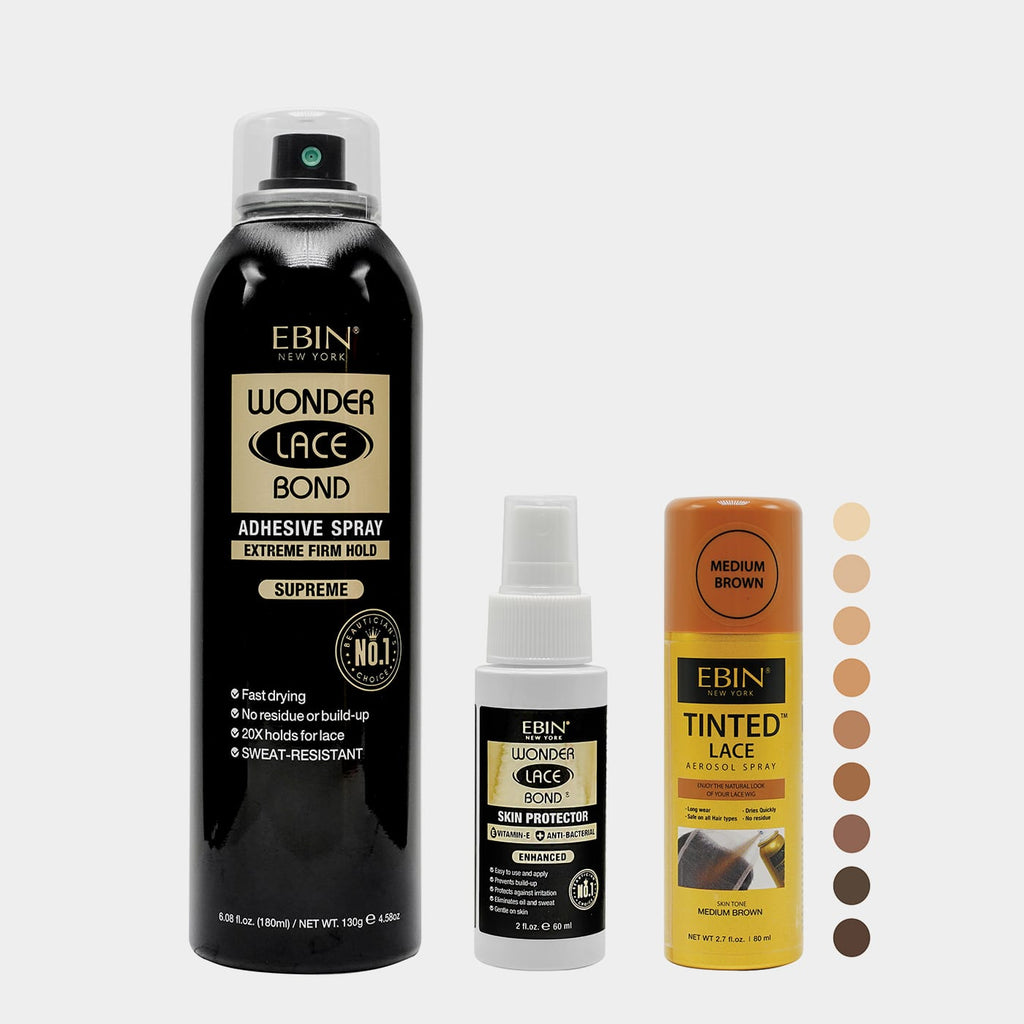 Ebin Wonder Lace Bond Adhesive Spray – NY Hair & Beauty Warehouse Inc.